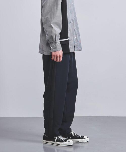 EN ROUTE（アンルート）の「＜EN ROUTE（アンルート）＞ ポリエステル サイドライン イージーパンツ（その他パンツ・メンズ・ネイビー/ダークグレー・1/2/3）」の8枚目の写真