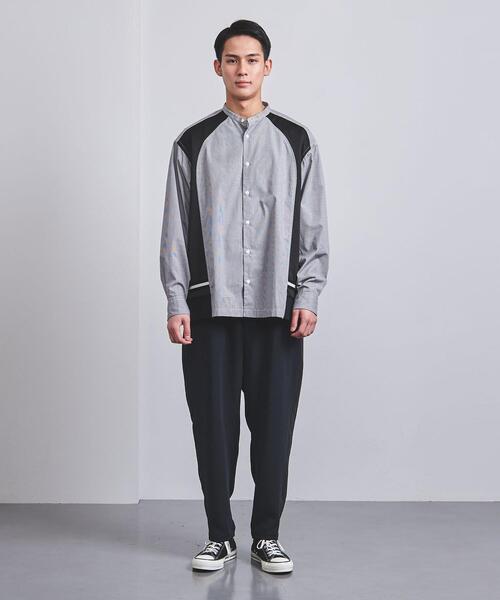 EN ROUTE（アンルート）の「＜EN ROUTE（アンルート）＞ ポリエステル サイドライン イージーパンツ（その他パンツ・メンズ・ネイビー/ダークグレー・1/2/3）」の9枚目の写真