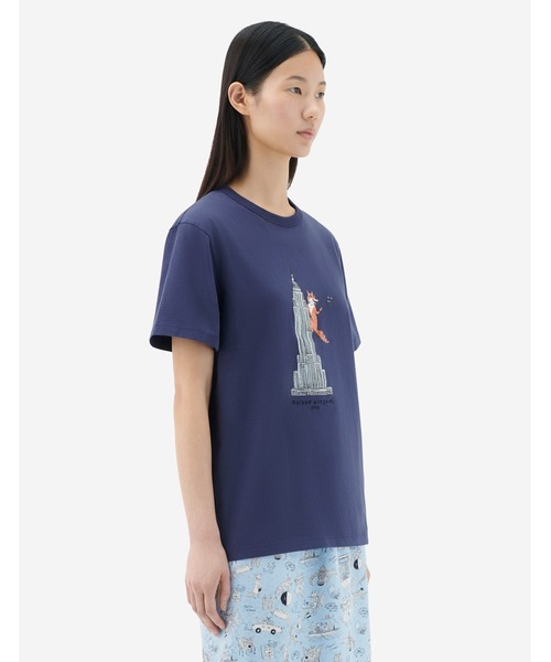 MAISON KITSUNE メゾンキツネ クルーネックTシャツ/ OLY EMPIRE FOX CLASSIC TEE-SHIRT/ IU00163KJ0008 ピンク 楽天市場】MAISON KITSUNE メゾンキツネ クルーネック Tシャツ