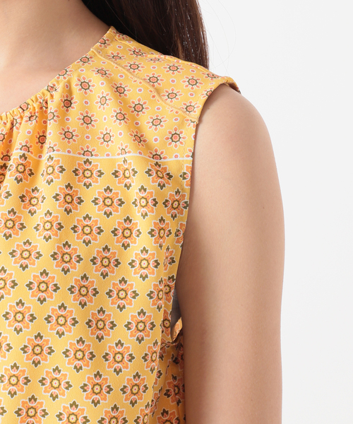 セール】パネルパターンノースリーブオールインワン◇（つなぎ