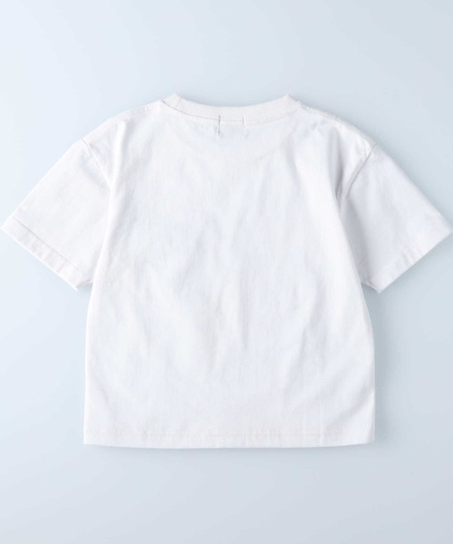 CAMP7(キャンプセブン)の「【CAMP7】ポケットTシャツ(Tシャツ/カットソー・キッズ・ブラック/ホワイト・130/120/140/160/105/150)」の3枚目の写真