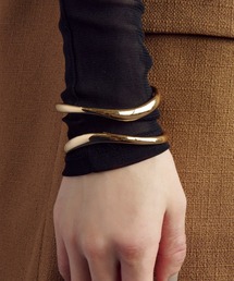 GOLDY | ダブル ラインズ バングル(バングル/リストバンド)
