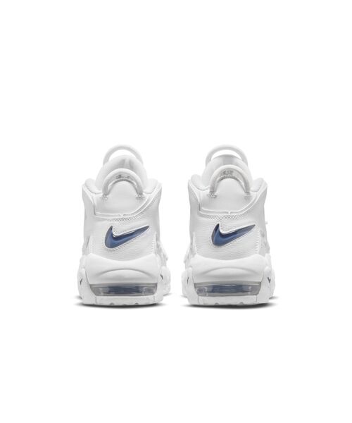 NIKE（ナイキ）の「ナイキ エア モア アップテンポ ジュニアシューズ / Nike Air More Uptempo Big Kids' Shoes（スニーカー・キッズ・ホワイト・24/25/24.5/23.5/22.5/23）」の5枚目の写真