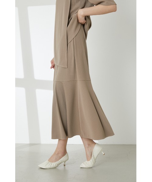 LILIDIA（リリディア）の「ランダムリブマーメードSK（スカート・レディース・ピンク/ブラック/ライトブラウン・MEDIUM/SMALL）」の17枚目の写真