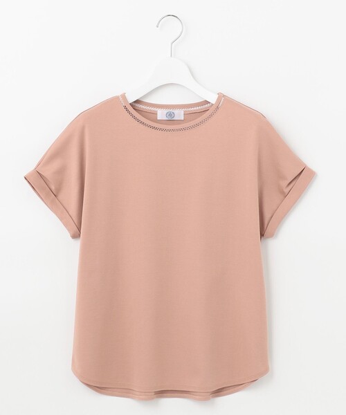 J.PRESS(ジェイプレス)の「【UVケア・接触冷感】コンパクトコットンスムース フレンチスリーブ カットソー(Tシャツ/カットソー・レディース・ホワイト系/グレー系/ベージュ系/ネイビー系/ブルー系/ピンク系・T13/T15)」の15枚目の写真