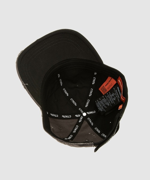 HERON PRESTON（ヘロンプレストン）の「HP-TURIST SPLIT HAT（キャップ・メンズ・ブラック系その他・ONE SIZE）」の4枚目の写真