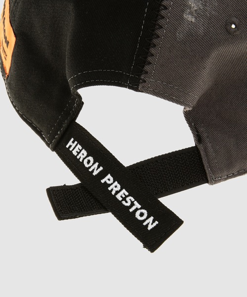 HERON PRESTON（ヘロンプレストン）の「HP-TURIST SPLIT HAT（キャップ・メンズ・ブラック系その他・ONE SIZE）」の6枚目の写真