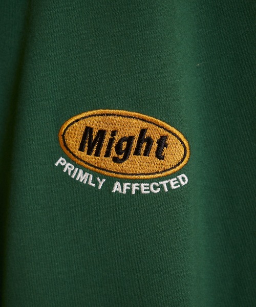 WEGO（ウィゴー）の「WEGO/刺繍ロゴハーフジップBIGT（Tシャツ/カットソー・レディース・ダークグリーン/オートミール/ライトパープル・FREE）」の18枚目の写真