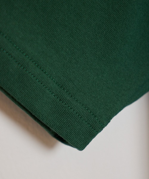 WEGO（ウィゴー）の「WEGO/刺繍ロゴハーフジップBIGT（Tシャツ/カットソー・レディース・ダークグリーン/オートミール/ライトパープル・FREE）」の19枚目の写真