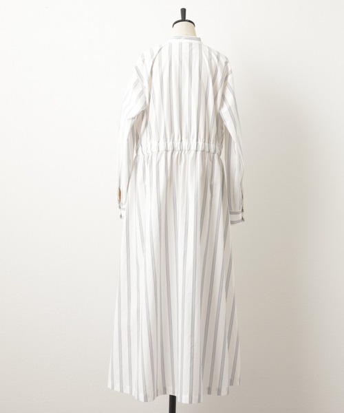 BEARDSLEY（ビアズリー）の「ギャザーシャツワンピース（ワンピース・レディース・ブルー/グリーン・FREE）」の18枚目の写真