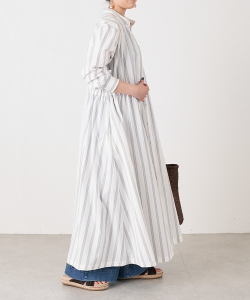 BEARDSLEY ギャザーシャツワンピース BEARDSLEY（ビアズリー）の「ギャザーシャツワンピース