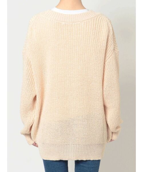 RESEXXY（リゼクシー）の「【m】ボリュームカーデ（カーディガン/ボレロ・レディース・ホワイト/ブラック/ベージュ・FREE）」の10枚目の写真