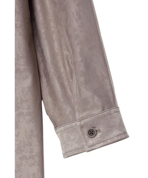 TORNADO MART(トルネードマート)の「TORNADO MART∴ムラJQハイテンションシャツブルゾン(ブルゾン・メンズ・ブラック/ベージュ/アイボリー・M/XXL/L/LL)」の5枚目の写真