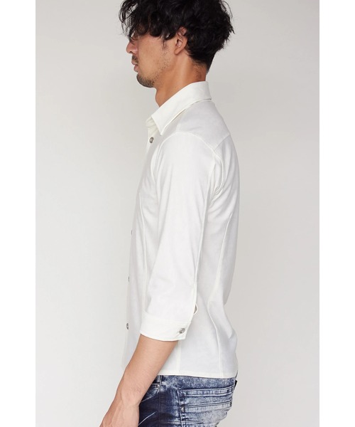 TORNADO MART(トルネードマート)の「TORNADO MART∴ムラJQハイテンションシャツブルゾン(ブルゾン・メンズ・ブラック/ベージュ/アイボリー・M/XXL/L/LL)」の17枚目の写真