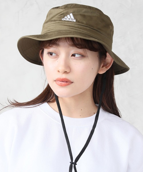 adidas(アディダス)の「【adidas/アディダス】ワンポイントロゴ アドベンチャーハット(ハット・メンズ・ブラック/カーキブラウン/ネイビー/ベージュ・FREE)」の14枚目の写真