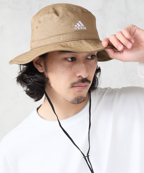 adidas(アディダス)の「【adidas/アディダス】ワンポイントロゴ アドベンチャーハット(ハット・メンズ・ブラック/カーキブラウン/ネイビー/ベージュ・FREE)」の22枚目の写真