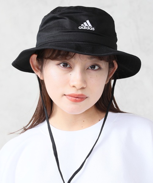 adidas(アディダス)の「【adidas/アディダス】ワンポイントロゴ アドベンチャーハット(ハット・メンズ・ブラック/カーキブラウン/ネイビー/ベージュ・FREE)」の9枚目の写真