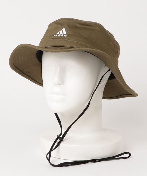 adidas(アディダス)の「【adidas/アディダス】ワンポイントロゴ アドベンチャーハット(ハット・メンズ・ブラック/カーキブラウン/ネイビー/ベージュ・FREE)」の11枚目の写真