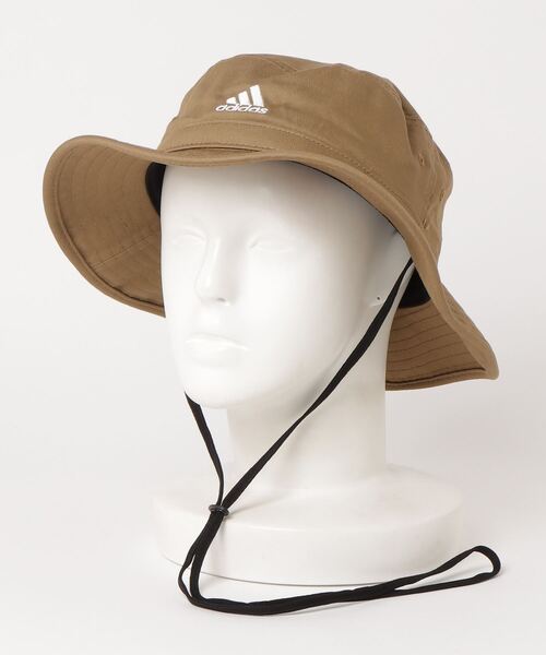 adidas(アディダス)の「【adidas/アディダス】ワンポイントロゴ アドベンチャーハット(ハット・メンズ・ブラック/カーキブラウン/ネイビー/ベージュ・FREE)」の21枚目の写真
