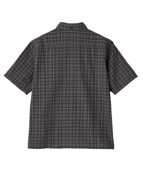 HYSTERIC GLAMOUR（ヒステリックグラマー）の「オーバーチェックボタンダウンシャツ（シャツ/ブラウス・メンズ・チャコールグレー・SMALL/MEDIUM/LARGE/X-LARGE）」の4枚目の写真