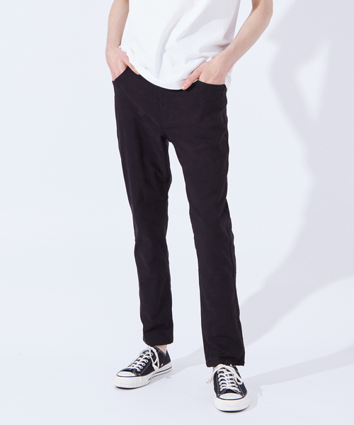 ABAHOUSE GRAY（アバハウスグレイ）の「カモフラ柄 ジャガード ストレッチ イージー 5ポケット パンツ（その他パンツ・メンズ・ネイビー/ブラック・46/48/50）」の2枚目の写真