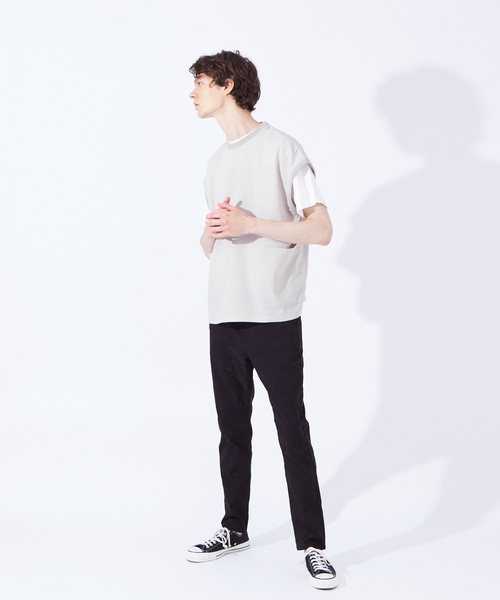 ABAHOUSE GRAY（アバハウスグレイ）の「カモフラ柄 ジャガード ストレッチ イージー 5ポケット パンツ（その他パンツ・メンズ・ネイビー/ブラック・46/48/50）」の11枚目の写真