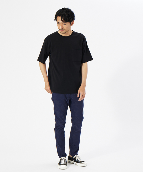 ABAHOUSE GRAY（アバハウスグレイ）の「カモフラ柄 ジャガード ストレッチ イージー 5ポケット パンツ（その他パンツ・メンズ・ネイビー/ブラック・46/48/50）」の17枚目の写真