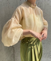 select MOCA by misato | 2WAY袖ボリュームシアーブラウス(シャツ/ブラウス)