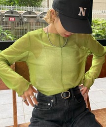 CIAOPANIC | １枚で２色楽しめる、リバーシブルメローシアーカット(Tシャツ/カットソー)