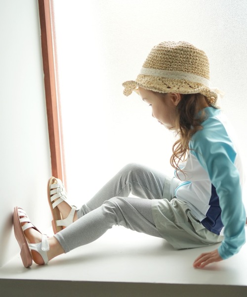 utatane(ウタタネ)の「キッズ水着 レギンス(水着・キッズ・ブラック/グレー・110cm/120cm/130cm)」の8枚目の写真
