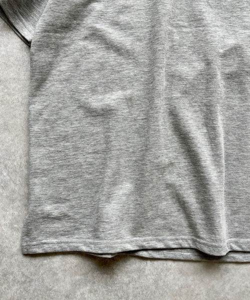 natto(ナット)の「【ユニセックスアイテム】loose silhouette sweat tee / ルーズシルエットスウェットtee(Tシャツ/カットソー・レディース・ライトグレー/ブラック/ベージュ/グレー・FREE)」の5枚目の写真