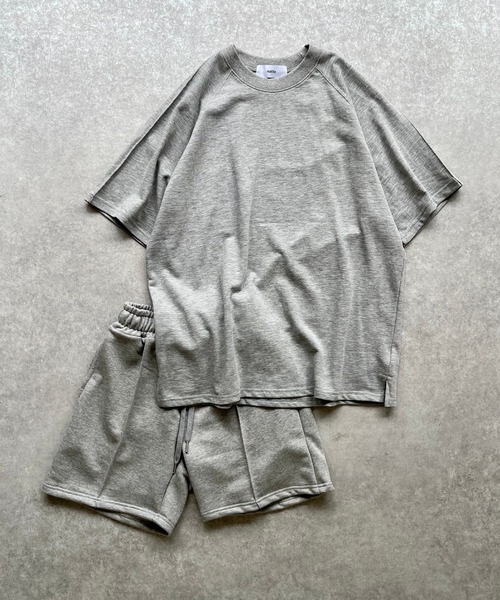 natto(ナット)の「【ユニセックスアイテム】loose silhouette sweat tee / ルーズシルエットスウェットtee(Tシャツ/カットソー・レディース・ライトグレー/ブラック/ベージュ/グレー・FREE)」の6枚目の写真