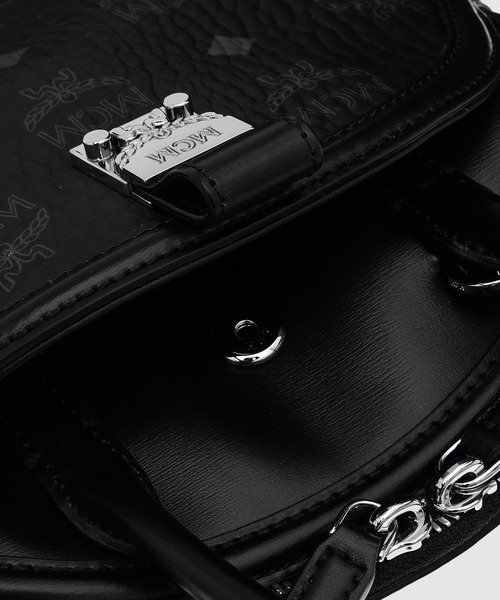 MCM(エムシーエム)の「Tracy トート - ヴィセトス レザーミックス(ハンドバッグ・レディース・ブラウン/ブラック・SMALL)」の8枚目の写真