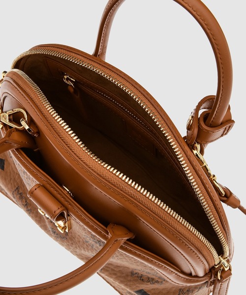 MCM(エムシーエム)の「Tracy トート - ヴィセトス レザーミックス(ハンドバッグ・レディース・ブラウン/ブラック・SMALL)」の10枚目の写真
