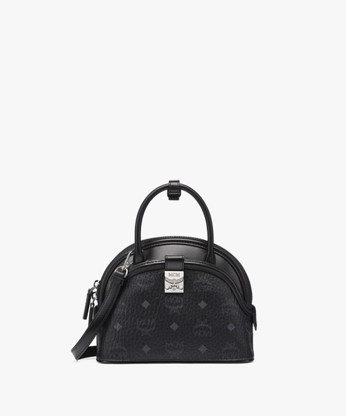 MCM(エムシーエム)の「Tracy トート - ヴィセトス レザーミックス(ハンドバッグ・レディース・ブラウン/ブラック・SMALL)」の2枚目の写真
