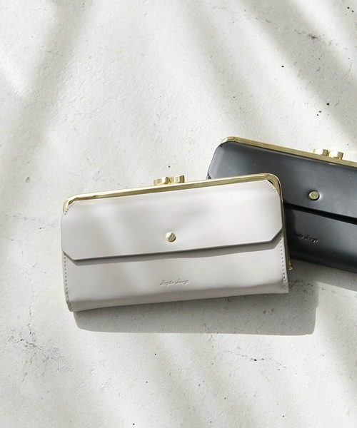 Legato Largo レガートラルゴ がま口長財布 財布 Legato Largo レガートラルゴ のファッション通販 Zozotown