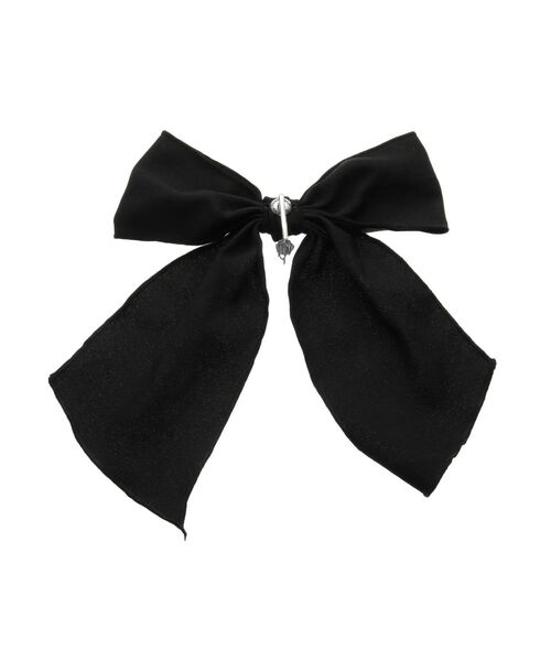 EATME（イートミー）の「BIGリボンヘアカフ（ヘアピン・レディース・ブラック・FREE）」の2枚目の写真