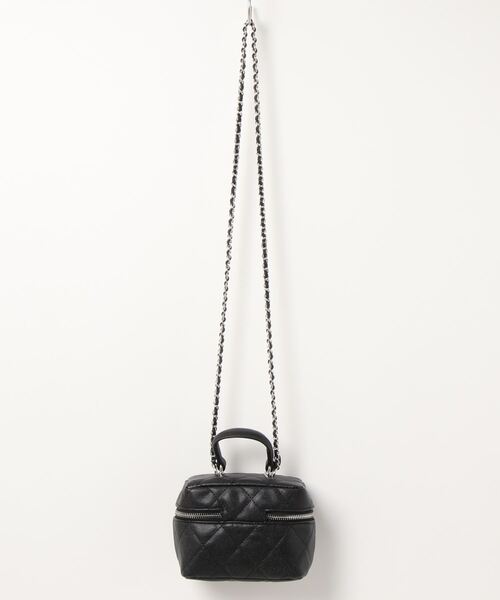 N.（N. Natural Beauty Basic）（エヌエヌナチュラルビューティーベーシック）の「ミニバニティーショルダーバッグ（トートバッグ・レディース・ホワイト/ブラック・ﾌﾘ-）」の18枚目の写真