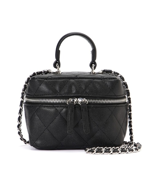 N.（N. Natural Beauty Basic）（エヌエヌナチュラルビューティーベーシック）の「ミニバニティーショルダーバッグ（トートバッグ・レディース・ホワイト/ブラック・ﾌﾘ-）」の17枚目の写真