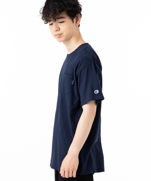◽️週末限定セール　チャンピオン 60s スウェット 半袖 ネイビー M セール】チャンピオン 半袖Tシャツ ポケット付き（Tシャツ