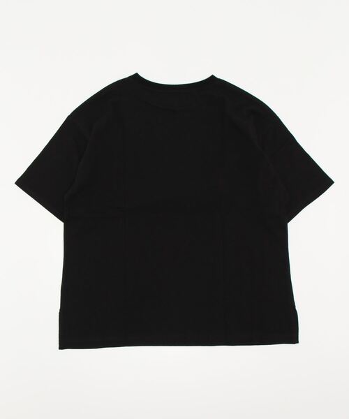 HONEYSUCKLE ROSE（ハニーサックルローズ）の「【HONEYSUCKLE ROSE】フラワープリントＴシャツ（Tシャツ/カットソー・レディース・ブラック/グリーン/ホワイト・M/L）」の4枚目の写真