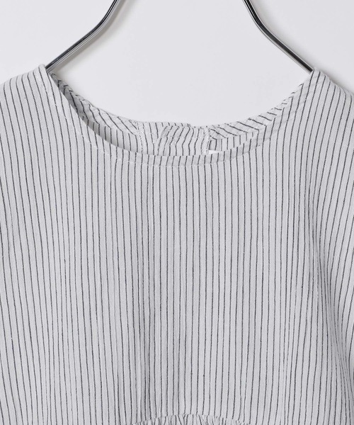 GLOBAL WORK（グローバルワーク）の「ヨウリュウブラウス/ノースリーブ/キッズ/299647（シャツ/ブラウス・キッズ・ホワイト/ライトブルー/ライトグリーン/ホワイト系その他2・110cm/100cm/120cm/130cm/140cm/150cm/160cm）」の20枚目の写真