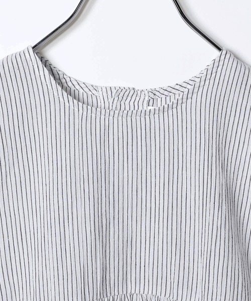 GLOBAL WORK（グローバルワーク）の「ヨウリュウブラウス/ノースリーブ/キッズ/299647（シャツ/ブラウス・キッズ・ホワイト/ライトブルー/ライトグリーン/ホワイト系その他2・110cm/100cm/120cm/130cm/140cm/150cm/160cm）」の7枚目の写真