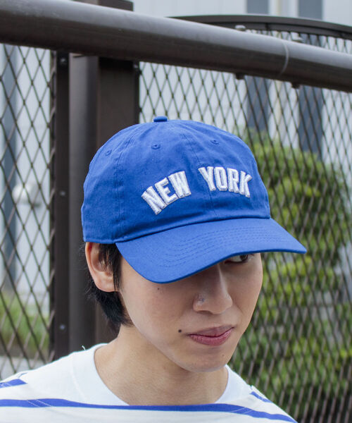 newhattan（ニューハッタン）の「【NEW HATTAN/ニューハッタン】ベースボールキャップ NEW YORK embroidery（キャップ・メンズ・チャコールグレー/ブラック/ベージュ/ネイビー/オレンジ/ブルー/グリーン/ブラック系その他/ブルー系その他・FREE）」の13枚目の写真