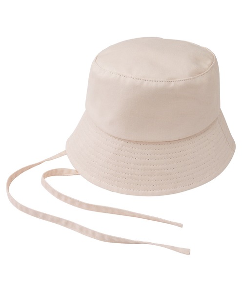 GeeRA（ジーラ）の「リボン付バケットハット（ハット・レディース・ブラック/オフホワイト・FREE）」の5枚目の写真