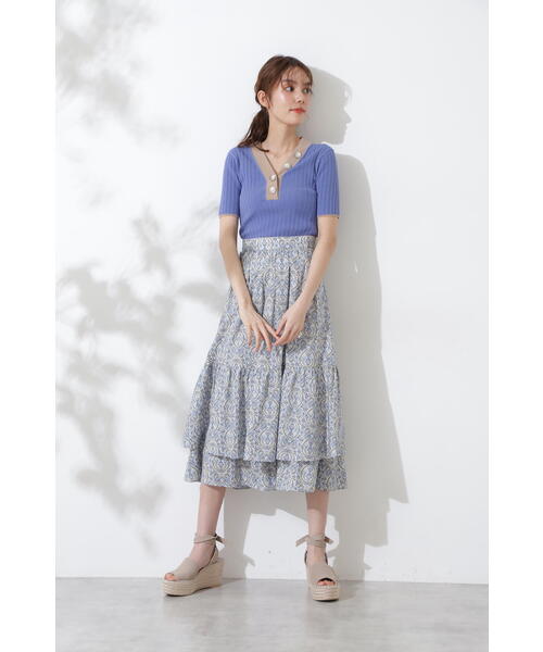 JILL STUART（ジルスチュアート）の「オリビアニット（ニット/セーター・レディース・パープル/ピンク・FREE）」の7枚目の写真