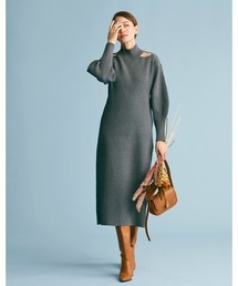 CELFORD セルフォードダブルボタンニットワンピースロングアイボリー系美品 CELFORD(セルフォード)】オフィシャルオンラインストア5周年記念