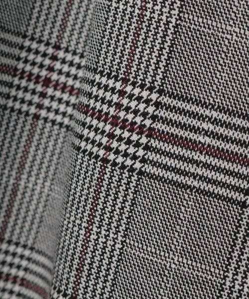 Honeys（ハニーズ）の「チェックテーパードパンツ（その他パンツ・レディース・ブラック×レッド/ネイビー系/ブラック系その他/ブラック×ブルー・M/L/LL/S）」の13枚目の写真