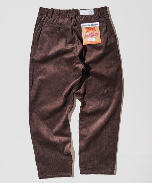 UNIVERSAL OVERALL(ユニバーサルオーバーオール)の「【UNIVERSAL OVERALL】CORDUROY TUCK TAPERED PANTS(チノパンツ・メンズ・ブラック/グレー/ベージュ/ブラウン・SMALL/MEDIUM/LARGE/X-LARGE)」の21枚目の写真