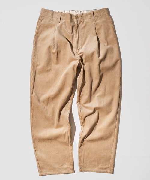 UNIVERSAL OVERALL(ユニバーサルオーバーオール)の「【UNIVERSAL OVERALL】CORDUROY TUCK TAPERED PANTS(チノパンツ・メンズ・ブラック/グレー/ベージュ/ブラウン・SMALL/MEDIUM/LARGE/X-LARGE)」の22枚目の写真